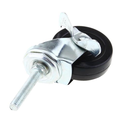 Nylon swivel caster wheel with brake chair table replacement for sale