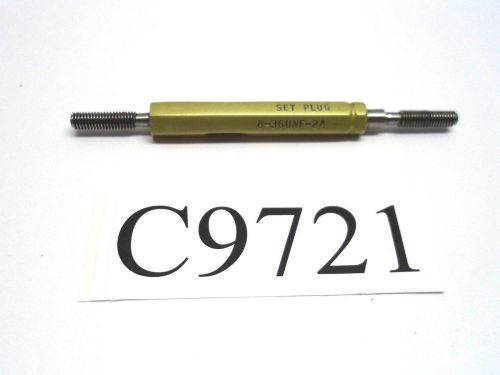 8-36 unf-2a thread set plug gage go pd .1452 no go pd .1424 lot c9721 for sale