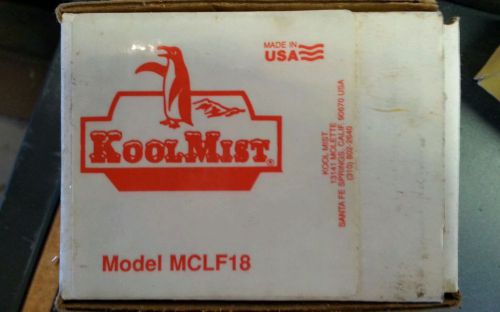 KOOL MIST model MCLF 18