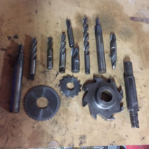 Lot Of Machinist Milling Tools