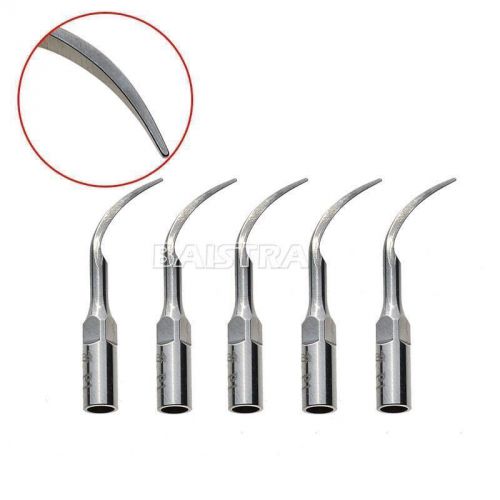 5 X Dental Scaler Perio Tips FIT EMS&amp; Woodpecker Ultrasonic Handpiece P1