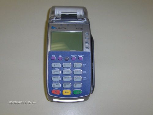 VeriFone VX520 Credit Card Machine - Dual Comm !