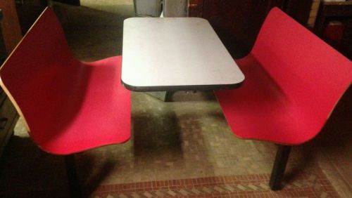 Vinyl Upholstered Booths 4 Seaters