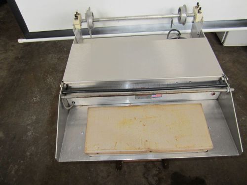 COMMERCIAL GRADE HEAT SEAL OVERWRAPPING MACHINE BY HEAT SEAL
