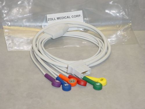 Zoll V Lead Patient Cable for 12-Lead ECG Defibrillators