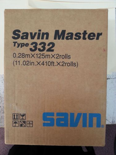 Savin Master Type 332 Product Code 4552