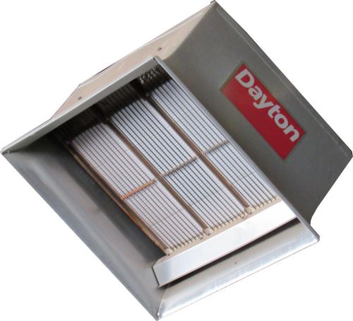 Dayton model 5vd65 infrared radiant heater 90,000 btu/h used for sale