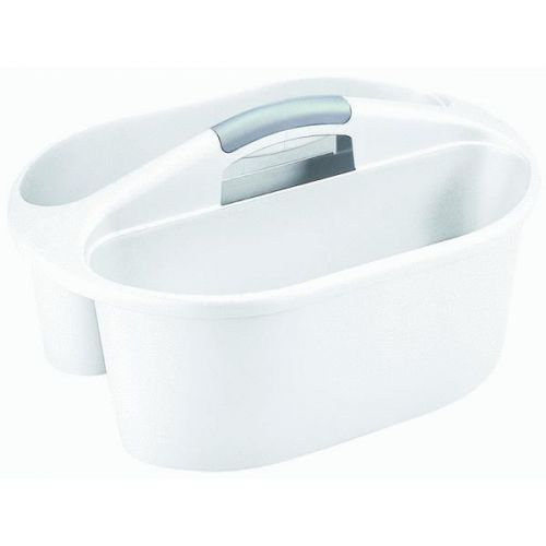 Sterilite 15848006 large ultra caddy tool tote  white for sale