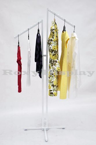 2-Way Clothing Rack Slant Arms #RK-TY2SL-W
