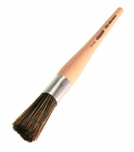 Osborn 71114 pure china bristle round sash tool paint brush with plastic handle. for sale