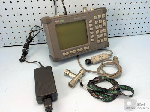 Anritsu s331b site master cable antenna analyzer with sensor and oslnf50lf for sale