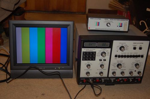 Sencore VA 62 &amp; NT 64 Video Analyzer with Manuals