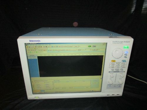 Tektronix tla7012 logic analyzer, with tla7bb4 136 channel module, msrp 80k+ for sale
