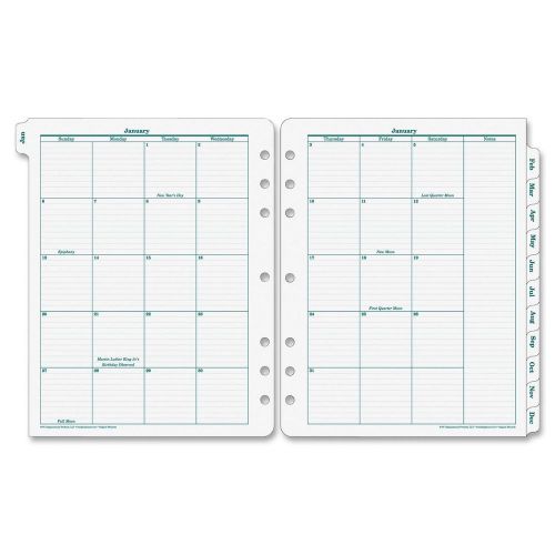 Franklin Covey Original Monarch Monthly Tab Planner