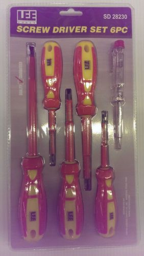 Insulated Electrician&#039;s Screwdriver Set (6 PC)