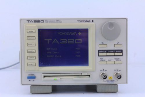 YOKOGAWA TA320 100ps RESOLUTION 14MS/s TIME INTERVAL ANALYZER SUFFIX-M ,704210