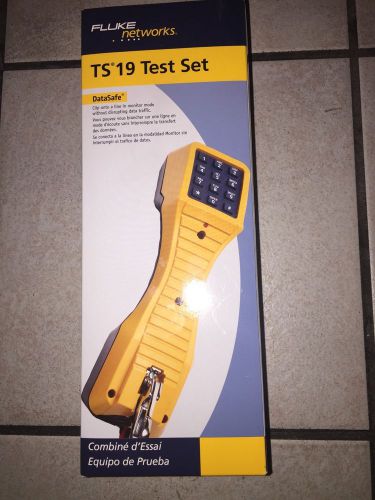 Fluke networks ts 19 telephone test set handheld tester tool 19800hd9 butt set for sale