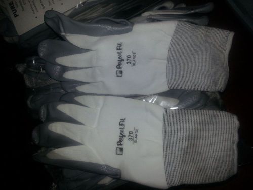 Pure fit gloves nylon liner - qty 6 - trile palm - style #370 sz 10 or xl for sale