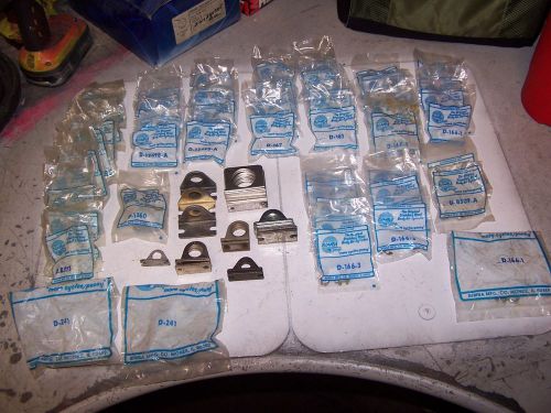 (67) NEW BIMBA ROUND LINE FOOT BRACKETS &amp; ROD CLEVIS KITS DIFFERENT SIZES