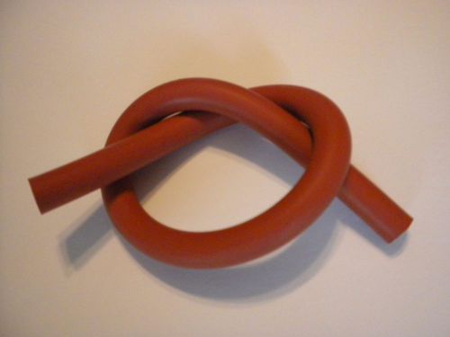 Silicone Rubber Cord, 3/8 In, 0.375 In, 9.525mm Dia, x 12 In Length, Made in USA