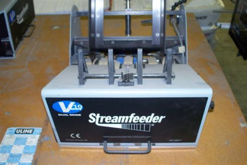 Streamfeeder model V10 Friction feeder with adjustable stand