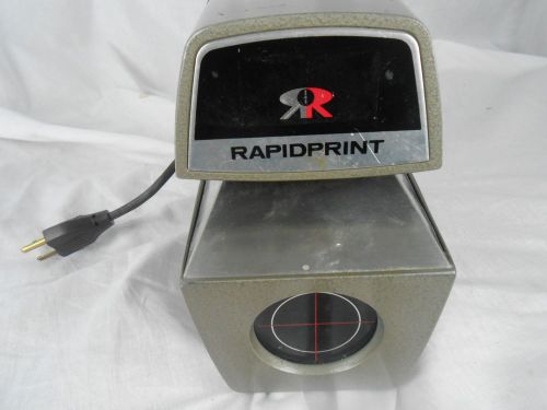 Rapidprint ARE AR-E Date Time Document Stamp with Key