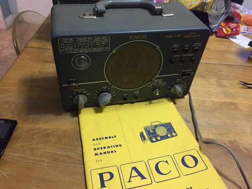Paco Z-80 Audio RF signal tracer w/ manual