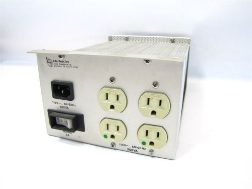 Life-Tech 37633 Industrial 4-Port Power Supply Outlet Hub