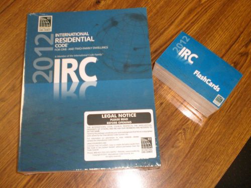 International Codes 2012 Assortment (IRC and IBC)  All unopened except for one