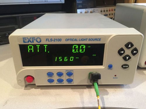 EXFO FLS-2100 OPTICAL LIGHT SOURCE