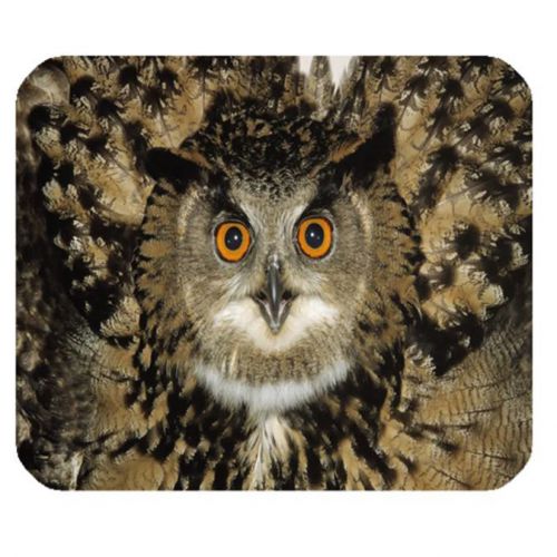 New Owl Custom Print Mouse pad Mice Mats Make a Great Gift