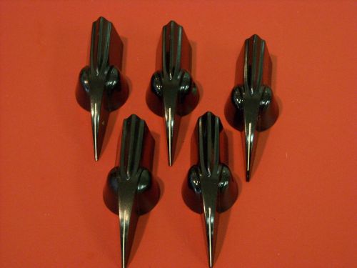 Test Equipment Knobs - Long Pointer  (Quantity 5)
