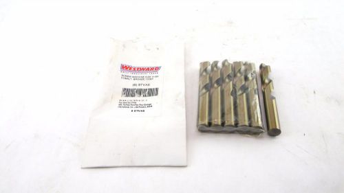 WESTWARD 5TVX6 31/64&#034; Cobalt Split Point Screw Machine Drill 6 Pack B1