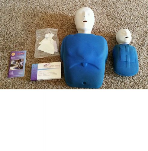 Adult/Child and Infant CPR Training Manikins - CPR Prompt Home Learning System