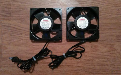 2 USED MECHATRONICS COOLING FAN  UF-12B12-BTH 115VAC