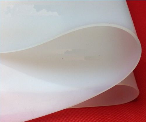 1MM Thicknes 20&#034;X20&#034; Silicone Rubber Sheet Plate Mat High Temp Commercial Grade