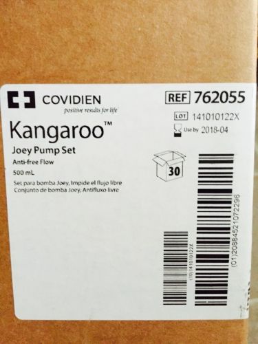 New Kangaroo Joey EPump Set Feeding Pump Bags 1000ML 30 bags