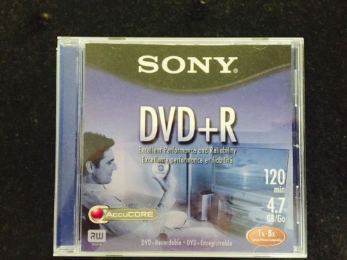 Sony DVD+R Blank Discs Qty.8