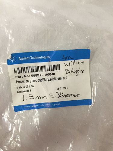Agilent Technology capillary precision glass, 0.6 mm id, with platinum ends