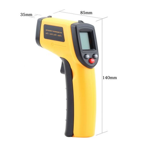 Non-Contact LCD IR Laser Infrared Digital Temperature Thermometer Gun New  AP