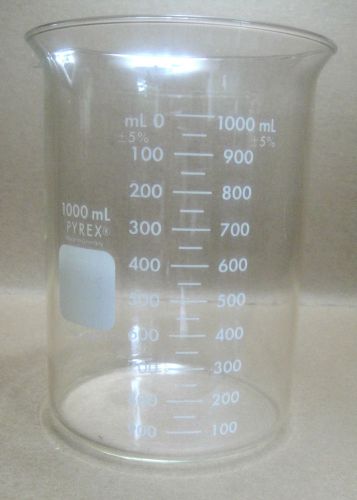 PYREX 1000 ML GLASS BEAKER No. 1000