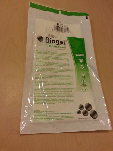 Latex Biogel Surgical Gloves Size 6 1/2