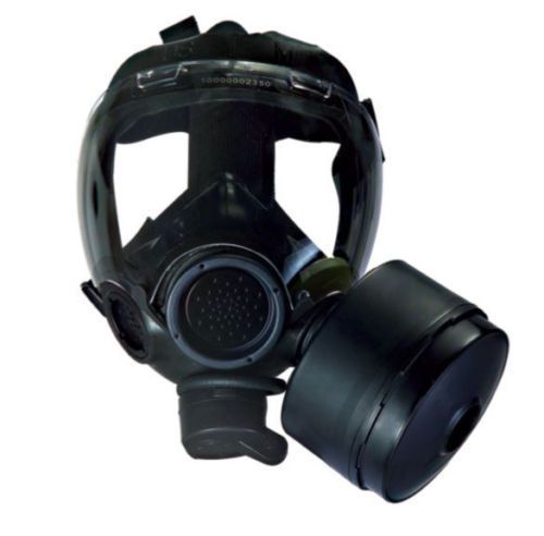 New advantage 1000 full face respirator + 6 rplcmnt pcs - msrp ~ $425 for sale