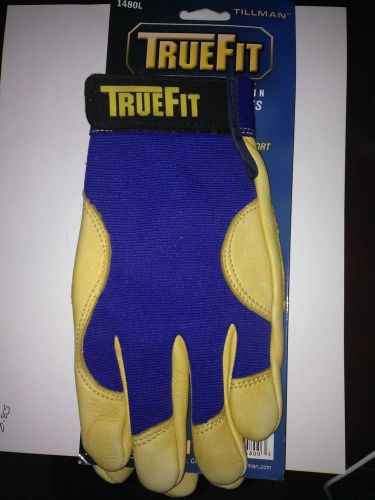 Tillman 1480l truefit gloves large top grain deerskin for sale
