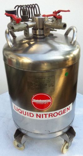 STATEBOURNE CRYOGENICS VACUUM INSULATED  Liquid Nitrogen Supply TANK SSV30