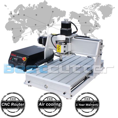 300*400mm Mini Deaktop Air Cooling 300W CNC Machine Cutting Engraving Milling HQ