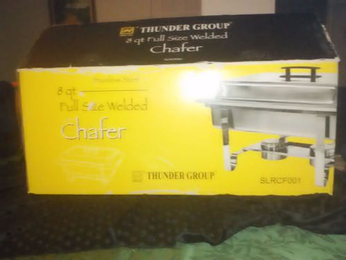 8QT. STAINLESS STEEL FULL SIZE WELDED CHAFER (NEW)
