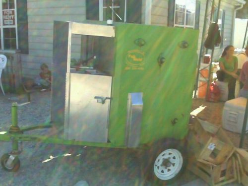 Original Corn Roaster with 10&#039; x 20&#034; Booth, roast 300 to 350 ears hr.