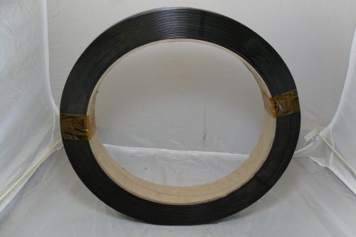 Poly strapping 5/8&#034; x 0.25&#034; thick 16&#034;x3&#034; coil for sale