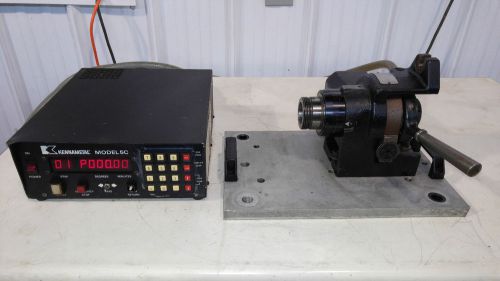 HAAS CNC 5C COLLET ROTARY INDEXER 4TH AXIS W/ KENNAMETAL CONTROLLER w/TAILSTOCK